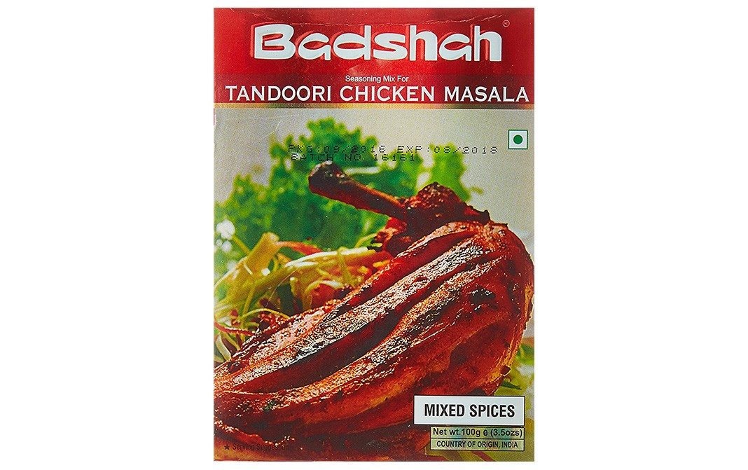 Badshah Tandoori Chicken Masala Box Grams Reviews Nutrition